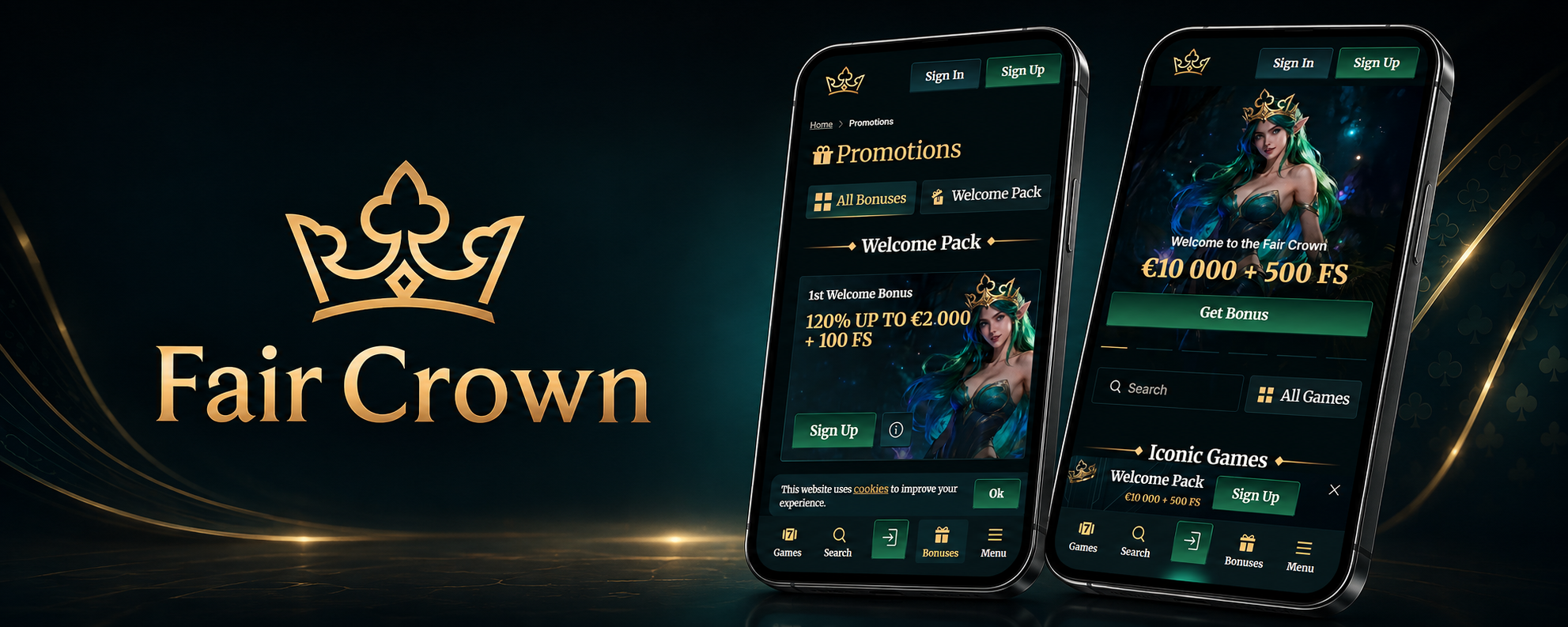 FairCrown Casino App Screenshot
